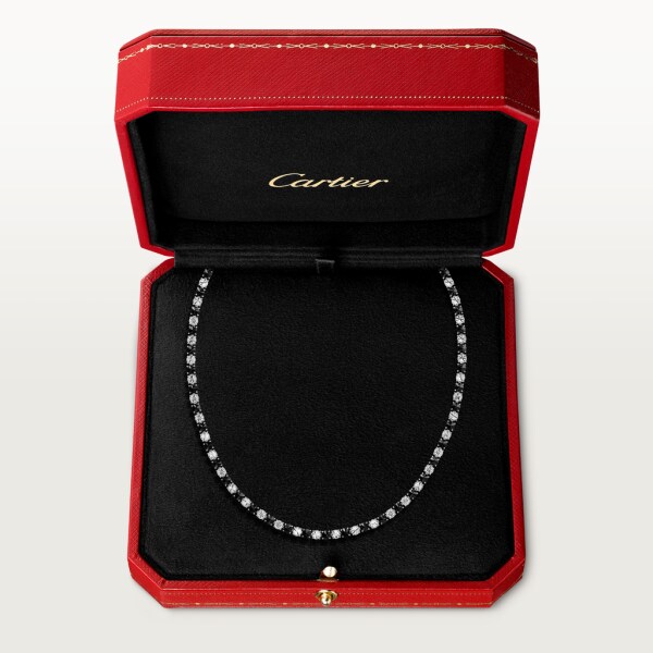 Clash [Un]limited系列项链 铂金，缟玛瑙，钻石